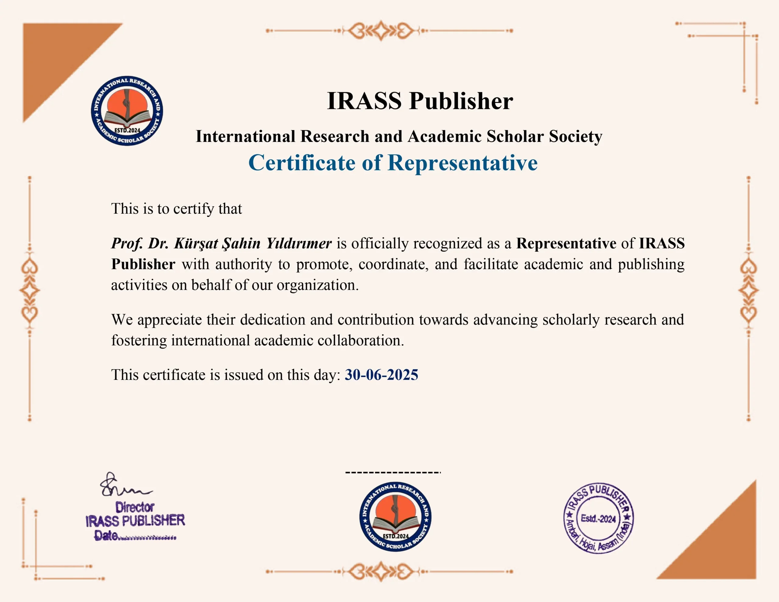 Prof. Dr. Kürşat Şahin Yıldırımer'in resmî temsilciliğini yürüttüğü ve Ayaktan Gelen Sağlık Eğitim Danışmanlık Hizmetleri Ltd. Şti. aracılığıyla Türkiye'den yapılan başvuruların kabul edildiği yüksek etki faktörüne sahip uluslararası akademik dergiler, ülkemizdeki araştırmacılar için önemli bir fırsat sunmaktadır. Akademik araştırma ve yayıncılık alanında, araştırmacıların çalışmalarını uluslararası platformlarda paylaşması, bilimsel ilerlemeye katkı sağlaması ve kariyerlerini geliştirmesi açısından büyük önem taşımaktadır. Bu bağlamda sunulan dergi portföyü, çok geniş bir akademik spektrumu kapsayacak şekilde düzenlenmiştir ve farklı disiplinlerde uzmanlaşmış yayın organlarını içermektedir.